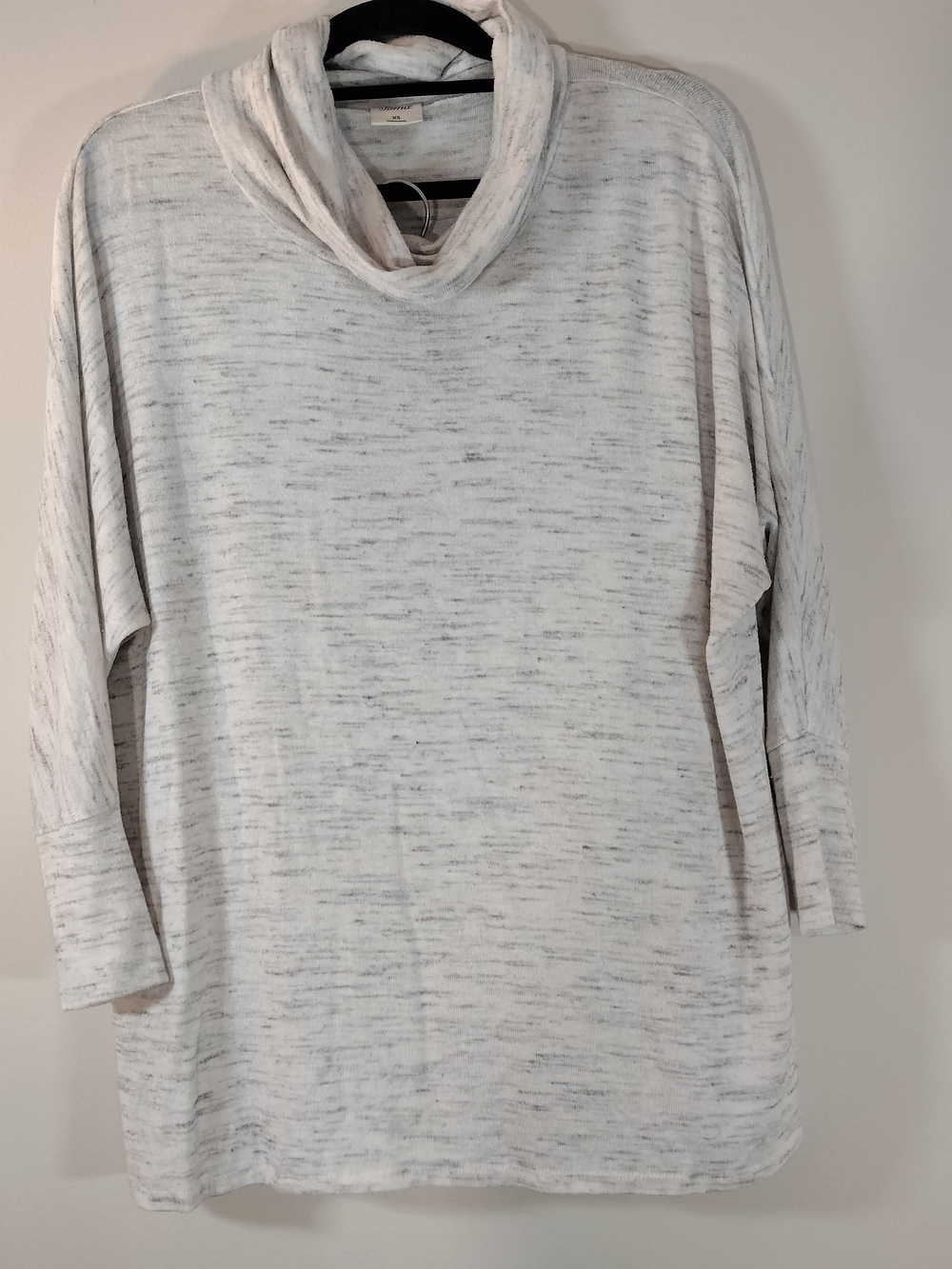 Soma Brushed Knit Cowl Neck Tunic Pullover